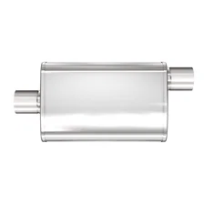 XL 4 X 9in. Oval Multi-Chamber Performance Exhaust Muffler image 1