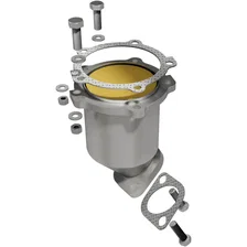 2003-2006 Hyundai Santa Fe 3.5L OEM Grade Federal / EPA Compliant Direct-Fit Catalytic Converter image 1