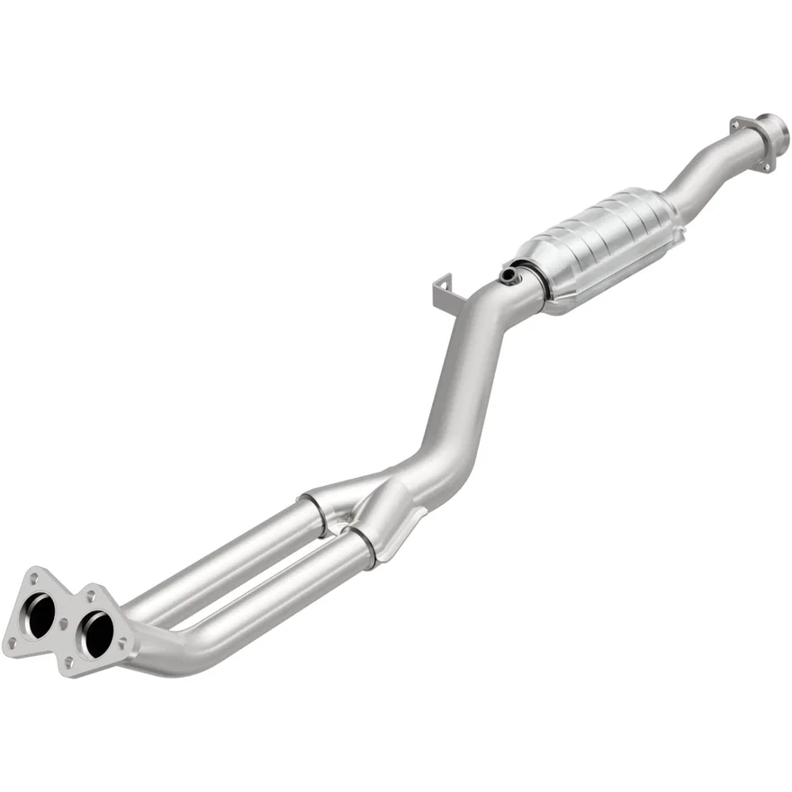 Left Standard Grade Federal / EPA Compliant Direct-Fit Catalytic Converter for BMW