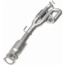 Rear 2009-2014 Nissan Maxima 3.5L California Grade CARB Compliant Direct-Fit Catalytic Converter image 3
