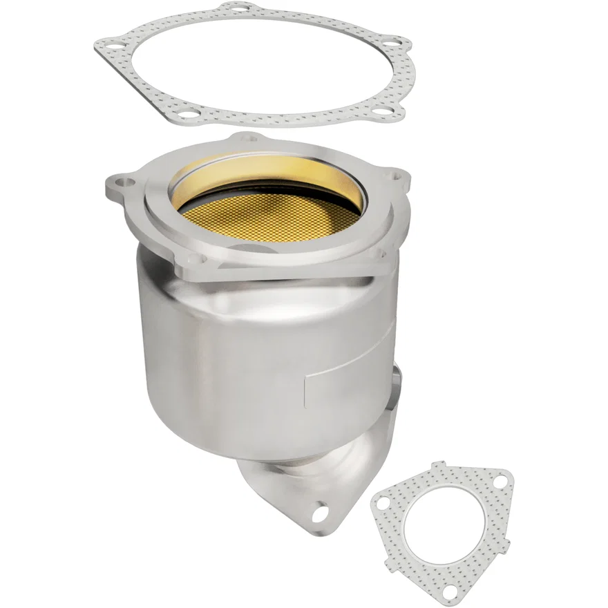 Front 2001-2006 Kia Optima 2.4L | 1999-2005 Hyundai Sonata 2.4L California Grade CARB Compliant Direct-Fit Catalytic Converter