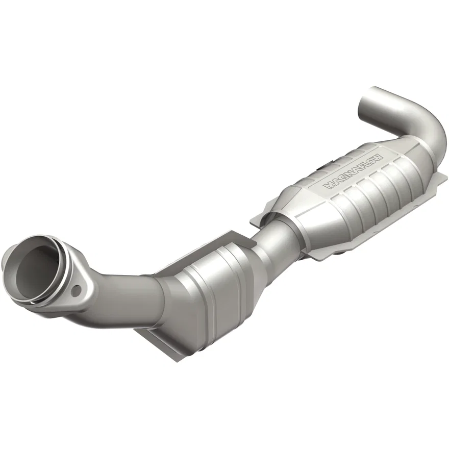 Left HM Grade Federal / EPA Compliant Direct-Fit Catalytic Converter for Ford