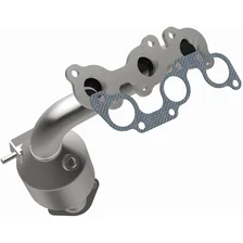 Rear OEM Grade Federal / EPA Compliant Direct-Fit Manifold Catalytic Converter image 2