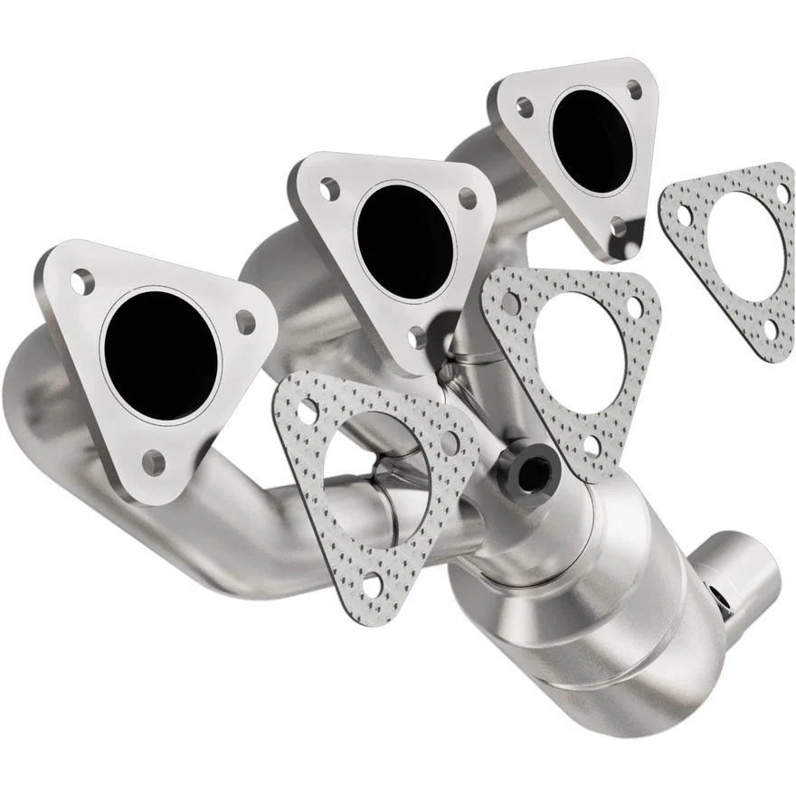 Rear 2001-2006 BMW M3 3.2L | 2001-2002 BMW Z3 3.2L OEM Grade Federal / EPA Compliant Direct-Fit Manifold Catalytic Converter