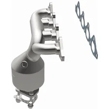2001-2004 Kia Spectra 1.8L OEM Grade Federal / EPA Compliant Direct-Fit Manifold Catalytic Converter image 4