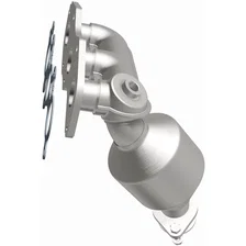 Rear HM Grade Federal / EPA Compliant Direct-Fit Manifold Catalytic Converter image 4