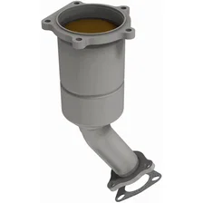 Front 2001-2004 Nissan Frontier 2.4L | 2001-2004 Nissan Xterra 2.4L OEM Grade Federal / EPA Compliant Direct-Fit Catalytic Converter image 4