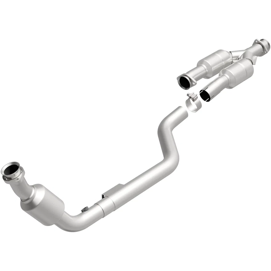 Left 2004 Mercedes-Benz SLK320 3.2L California Grade CARB Compliant Direct-Fit Catalytic Converter