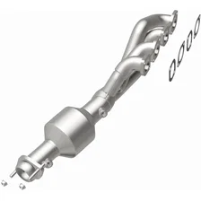 Left California Grade CARB Compliant Direct-Fit Manifold Catalytic Converter for BMW image 3
