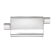 XL 4 X 9in. Oval Multi-Chamber Performance Exhaust Muffler image 1
