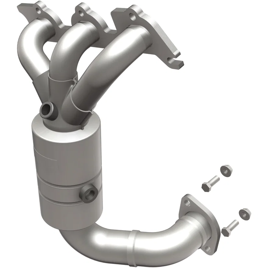 MagnaFlow Exhaust Products 51735, Front 2007-2009 Chrysler Sebring 2.7L | 2008-2009 Dodge Avenger 2.7L OEM Grade Federal / EPA Compliant Direct-Fit Manifold Catalytic Converter