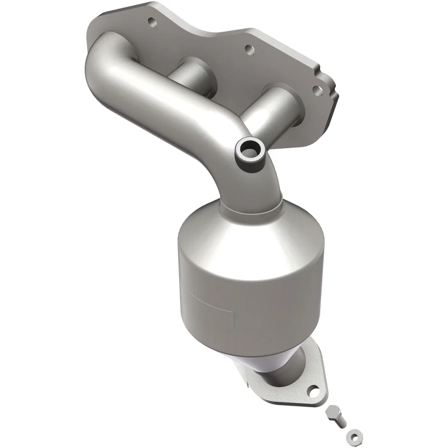 Front HM Grade Federal / EPA Compliant Direct-Fit Manifold Catalytic Converter