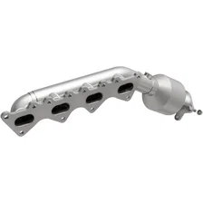 Right 2011 Hyundai Equus 4.6L | 2009-2012 Hyundai Genesis 4.6L California Grade CARB Compliant Direct-Fit Manifold Catalytic Converter image 1