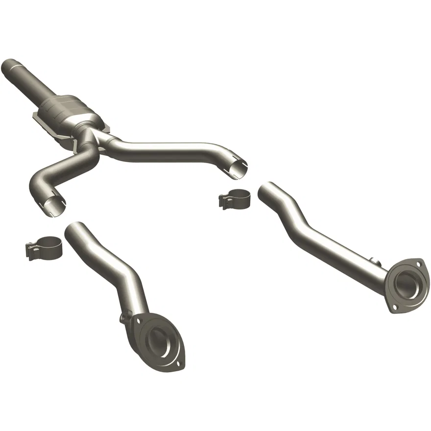 Rear 1996-1997 Lexus LS400 4.0L California Grade CARB Compliant Direct-Fit Catalytic Converter