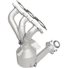 Front California Grade CARB Compliant Direct-Fit Manifold Catalytic Converter image 1
