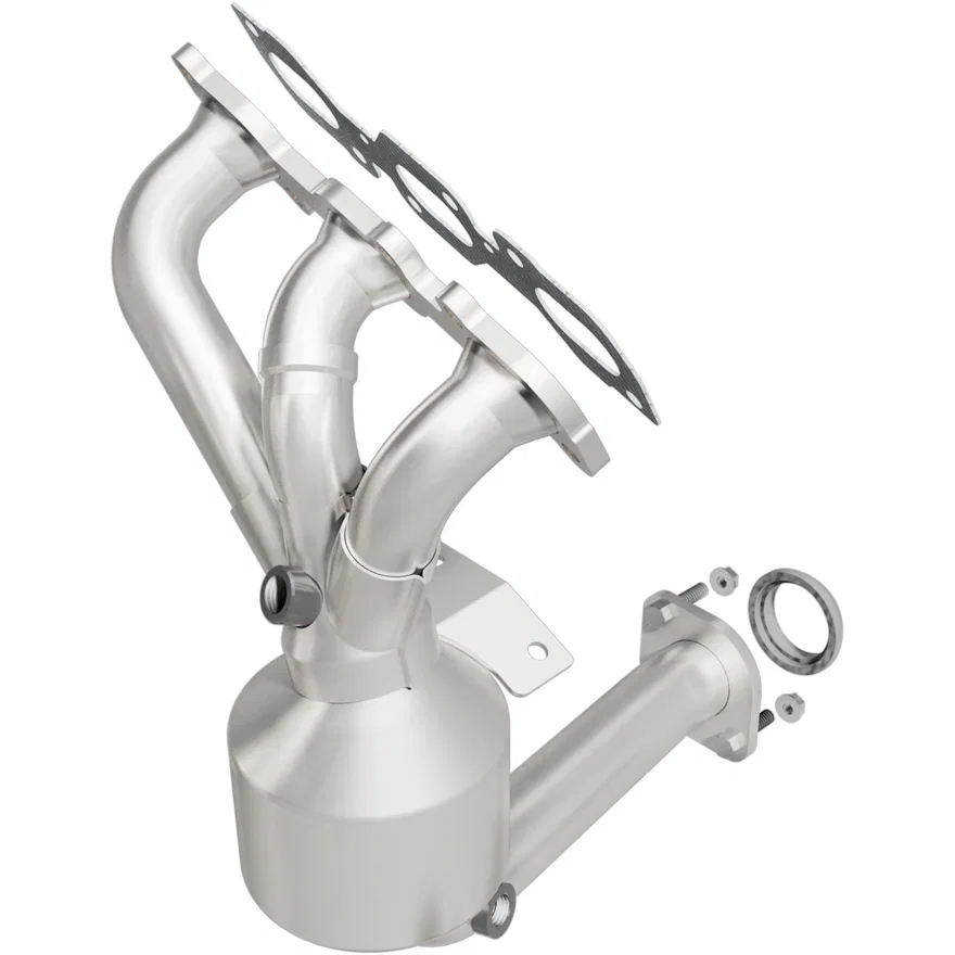 Front California Grade CARB Compliant Direct-Fit Manifold Catalytic Converter