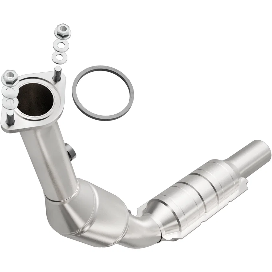 Left 2010-2011 Chevrolet Camaro 3.6L OEM Grade Federal / EPA Compliant Direct-Fit Catalytic Converter