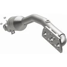 Rear Left 2005-2009 Audi A8 Quattro 6.0L OEM Grade Federal / EPA Compliant Direct-Fit Manifold Catalytic Converter image 2