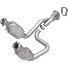 Front HM Grade Federal / EPA Compliant Direct-Fit Catalytic Converter for Ford image 1