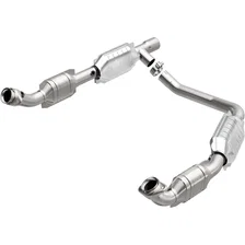 Front OEM Grade Federal / EPA Compliant Direct-Fit Catalytic Converter for Ford image 1