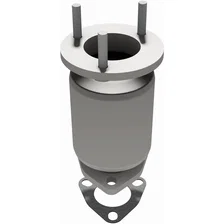 Front 1986-1987 Mazda B2000 2.0L California Grade CARB Compliant Direct-Fit Catalytic Converter image 2