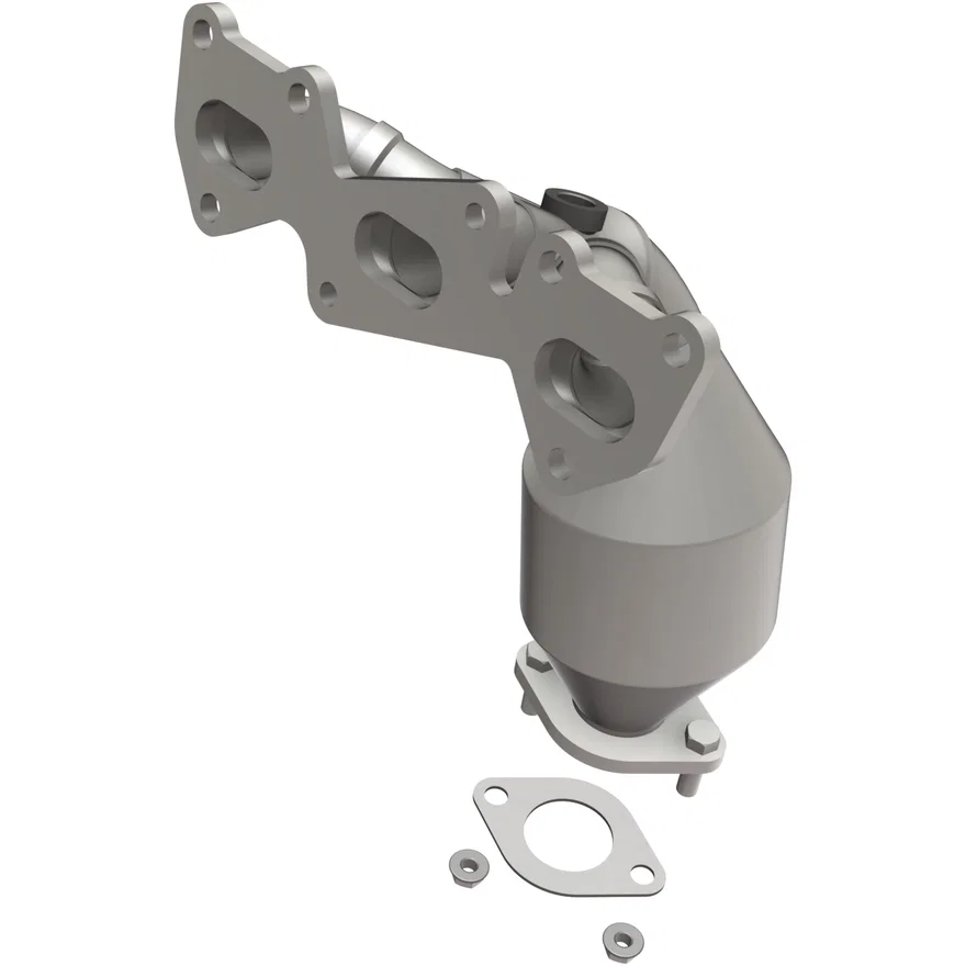 Rear OEM Grade Federal / EPA Compliant Direct-Fit Manifold Catalytic Converter