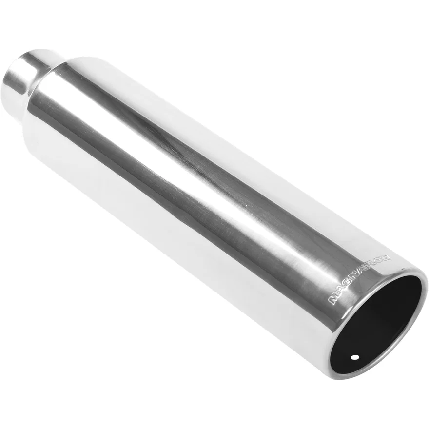3.5in. Round Polished Exhaust Tip