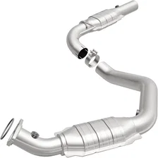 Left California Grade CARB Compliant Direct-Fit Catalytic Converter image 1
