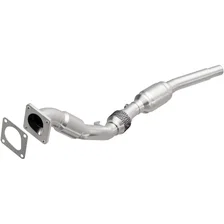 Left 2000-2002 Audi A6 Quattro 2.7L | 2001-2002 Audi Allroad Quattro 2.7L OEM Grade Federal / EPA Compliant Direct-Fit Catalytic Converter image 1