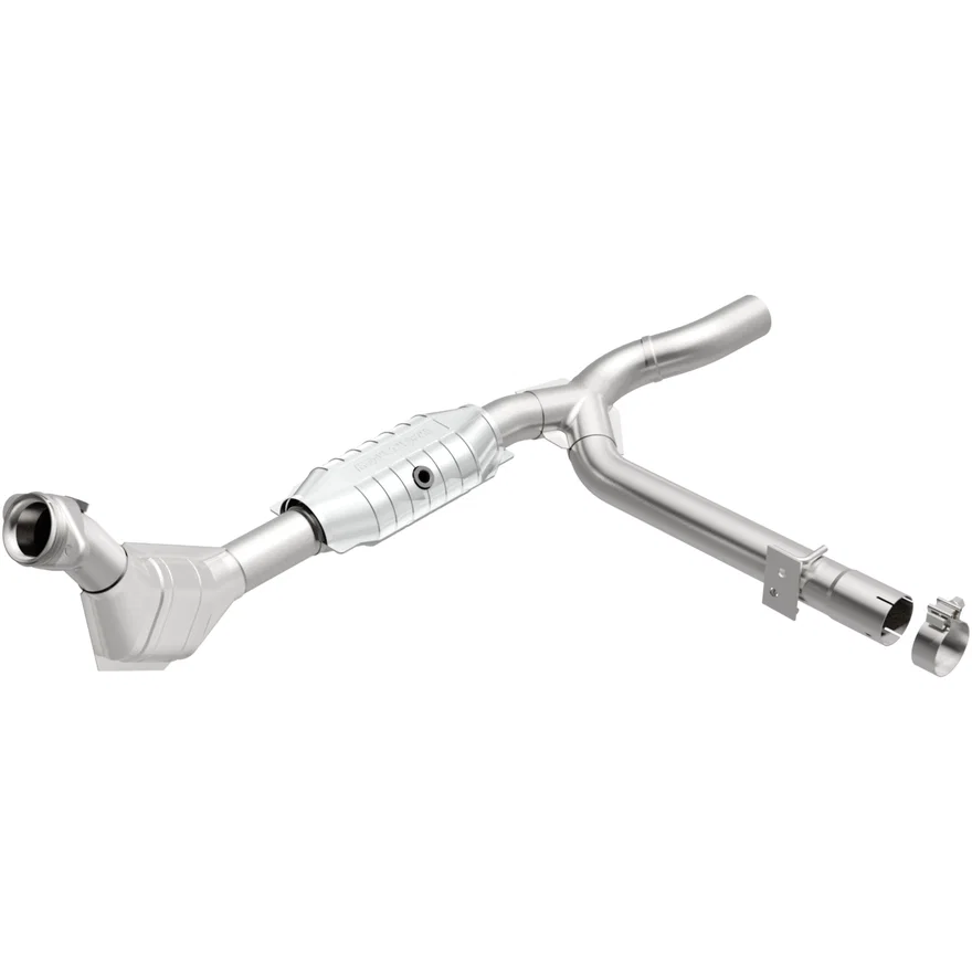Right 1999-2000 Ford F-150 4.6L California Grade CARB Compliant Direct-Fit Catalytic Converter