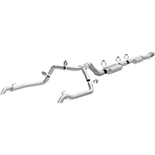 ® 2019-2026 Chevrolet Silverado 1500 6.2L | 2019-2026 GMC Sierra 1500 6.2L Overland Series™ Cat-Back Performance Exhaust System image 1