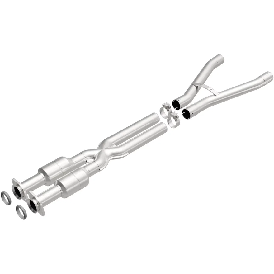 Rear 2012-2013 Chevrolet Corvette 6.2L OEM Grade Federal / EPA Compliant Direct-Fit Catalytic Converter