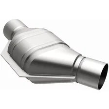 Front Standard Grade Federal / EPA Compliant Universal Catalytic Converter image 2
