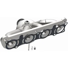 2013-2017 Nissan Sentra 1.8L California Grade CARB Compliant Direct-Fit Manifold Catalytic Converter image 2