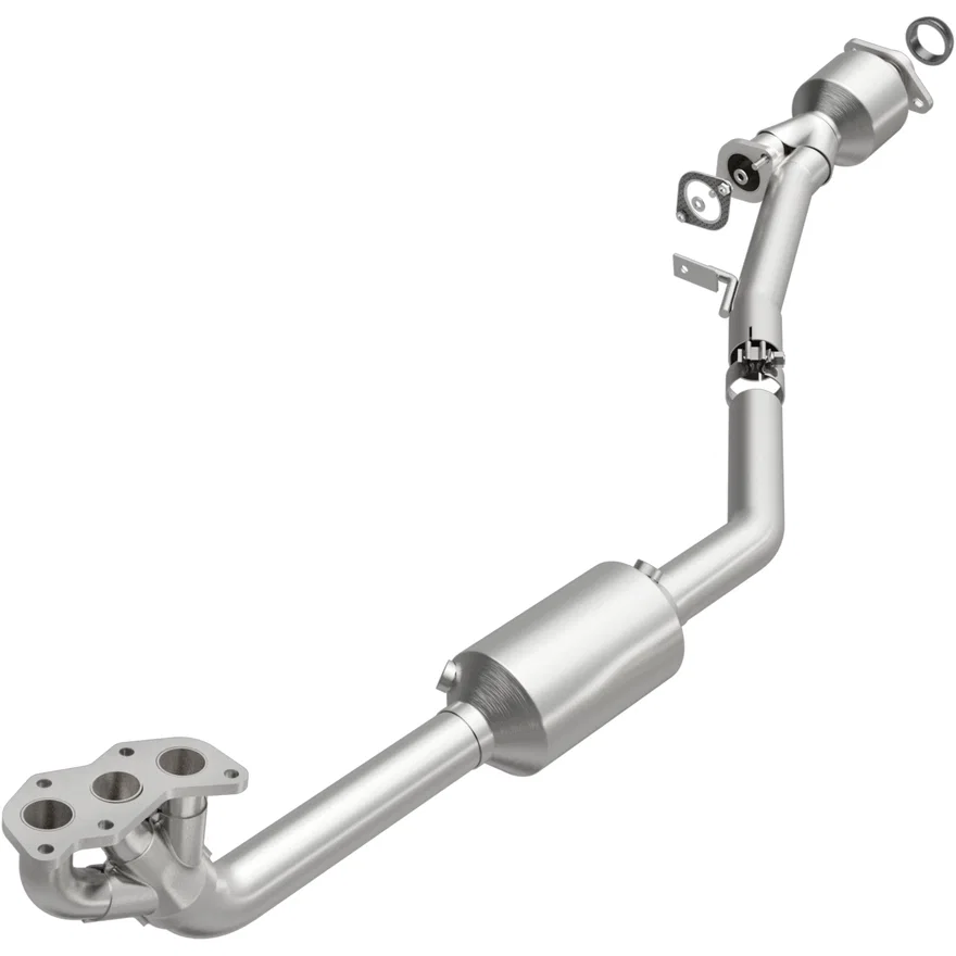 Left California Grade CARB Compliant Direct-Fit Manifold Catalytic Converter for Subaru