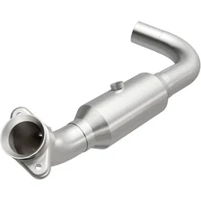 Left 2007-2008 Ford Expedition 5.4L | 2007-2008 Lincoln Navigator 5.4L California Grade CARB Compliant Direct-Fit Catalytic Converter image 1