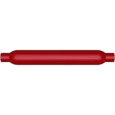 Redpack 3in. Round Glasspack Performance Exhaust Muffler image 1