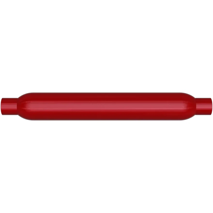 Redpack 3in. Round Glasspack Performance Exhaust Muffler