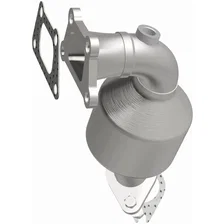 Rear California Grade CARB Compliant Direct-Fit Manifold Catalytic Converter image 4