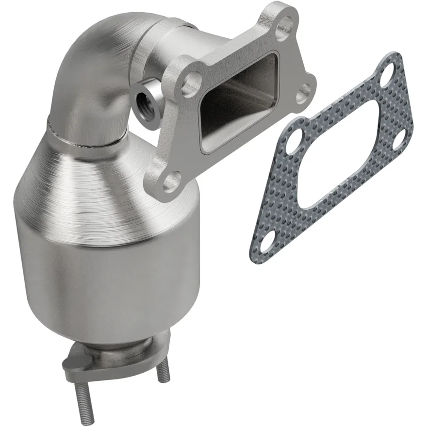 Front 2010-2011 Chevrolet Equinox 3.0L | 2010-2011 GMC Terrain 3.0L OEM Grade Federal / EPA Compliant Direct-Fit Manifold Catalytic Converter