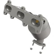 Rear 2001-2006 Hyundai Santa Fe 2.7L OEM Grade Federal / EPA Compliant Direct-Fit Manifold Catalytic Converter image 1