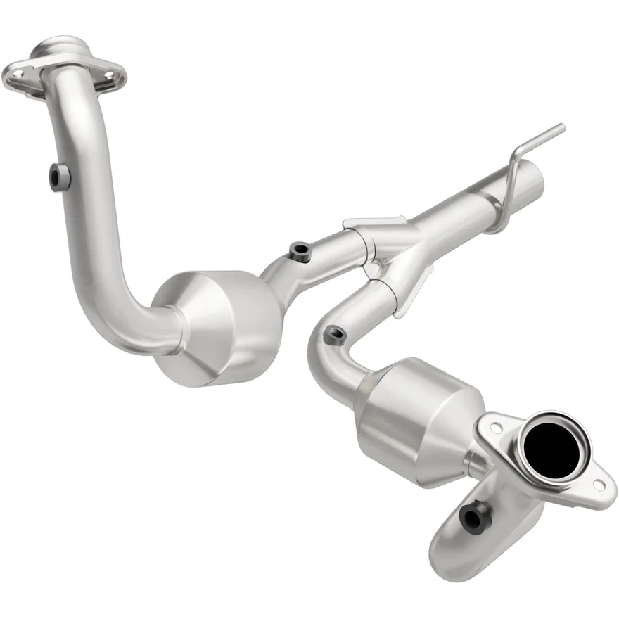 Front 2002-2004 Jeep Grand Cherokee 4.7L California Grade CARB Compliant Direct-Fit Catalytic Converter