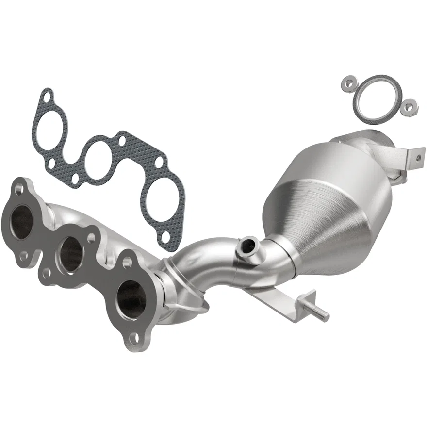 Rear 2004-2006 Toyota Sienna 3.3L California Grade CARB Compliant Direct-Fit Manifold Catalytic Converter