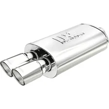 Street 5 X 8in. Oval Straight-Through Performance Exhaust Muffler image 1