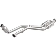 Left 2000 Mercedes-Benz CLK320 3.2L California Grade CARB Compliant Direct-Fit Catalytic Converter image 1