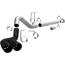 Black DPF Series DPF Back Performance Exhaust System for Ford image 1