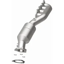 Front Right 2002-2004 Volkswagen Passat 4.0L California Grade CARB Compliant Direct-Fit Manifold Catalytic Converter image 3