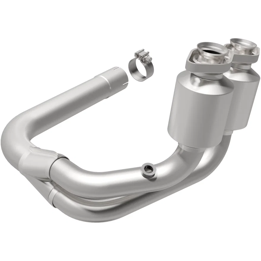 Front 2004-2006 Jeep Wrangler 4.0L HM Grade Federal / EPA Compliant Direct-Fit Catalytic Converter