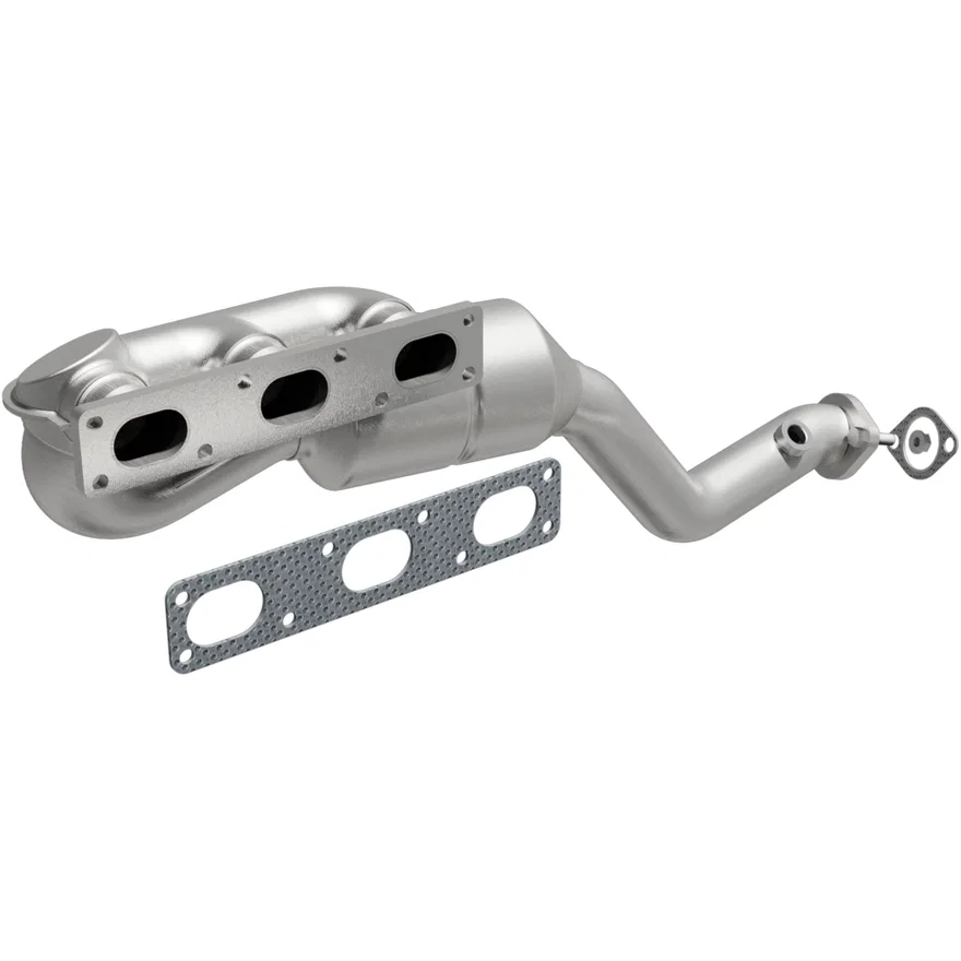 Front 1999-2000 BMW 528i 2.8L California Grade CARB Compliant Direct-Fit Manifold Catalytic Converter