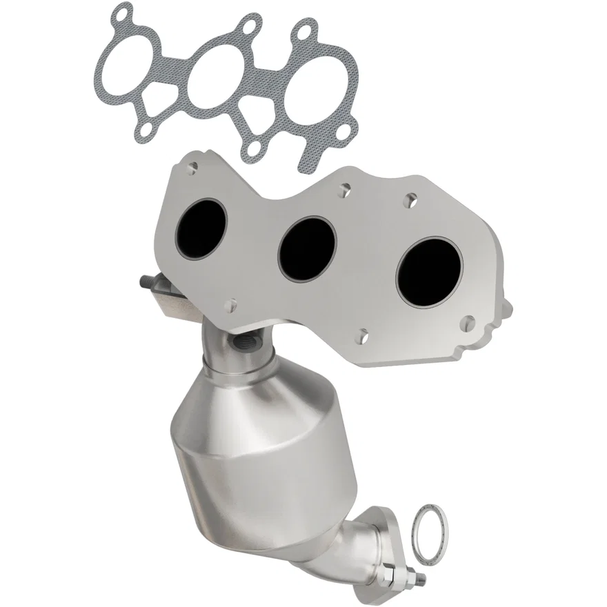 Rear OEM Grade Federal / EPA Compliant Direct-Fit Manifold Catalytic Converter